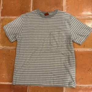 Terry cloth short sleeve tee